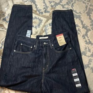 Levi's Black Straight Jeans Classic Style